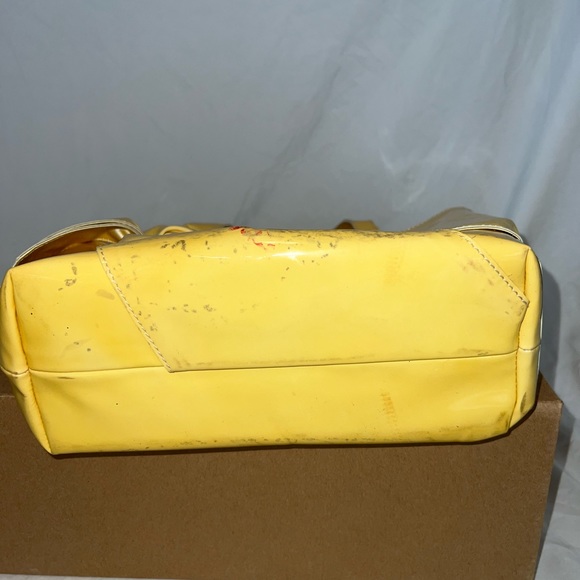 Valentino Yellow Patent Leather
Bow Tote - Picture 5 of 11